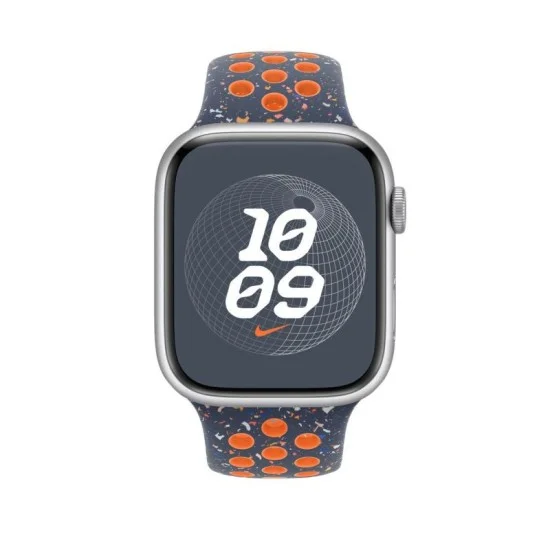Apple Watch Strap 45Mm Flame Nike Sport Band - Blue